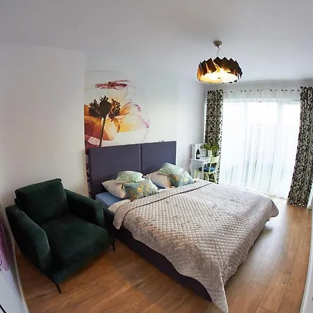 Apartamentyprzymorzu Baltycki Z Miejscem Postojowym I Ogrodkiem *