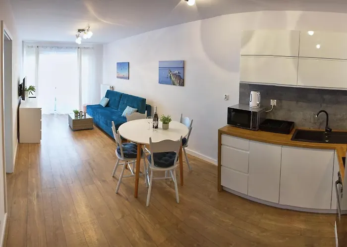 Apartamentyprzymorzu Baltycki Z Miejscem Postojowym I Ogrodkiem *