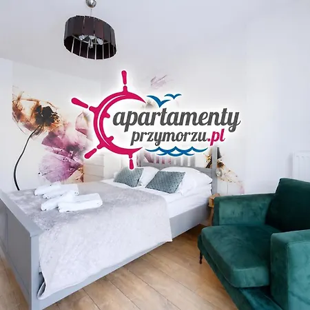 Apartamentyprzymorzu Baltycki Z Miejscem Postojowym I Ogrodkiem *