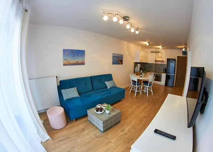 Daire Apartamentyprzymorzu Baltycki Z Miejscem Postojowym I Ogrodkiem *